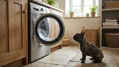 Waarom je de deur van de wasmachine niet open moet laten staan